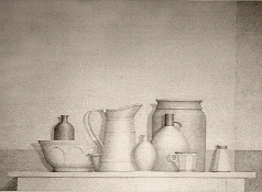 Etching with chine collé.
